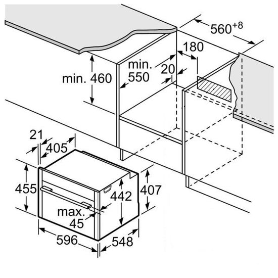 Электрический духовой шкаф NEFF C17MR02N0