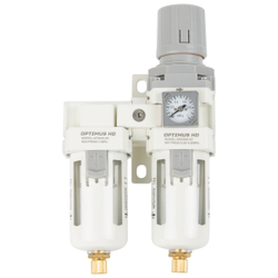 AFW3000-03 Блок подготовки воздуха 3/8" с влагоотделителем, регулятором и манометром