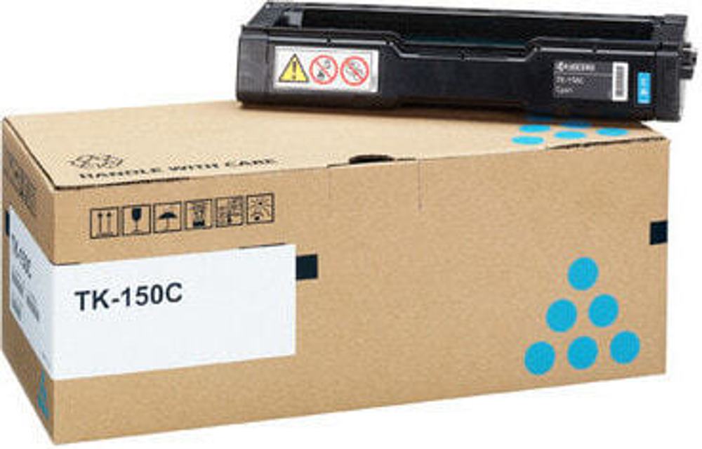 KYOCERA TK-150C Подлинный Голубой 1T05JKCNL0