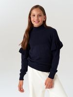 Джемпер для девочки AT244 синий