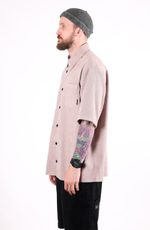 Рубашка BLK CROWN Baggy Вельвет Бежевый