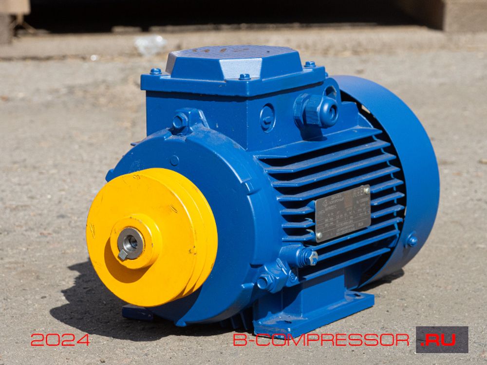 Электродвигатель со шкивом С412М