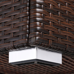 Сундук из искусственного ротанга для хранения подушек ДЕВОКО «Devoko»