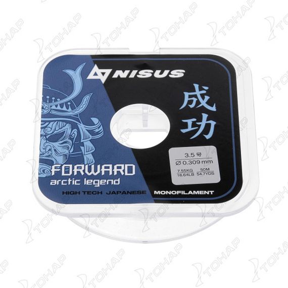 Леска FORWARD ARCTIC LEGEND 0,309mm/50m Nylon Transparent (N-FAG-0.309-50) Nisus