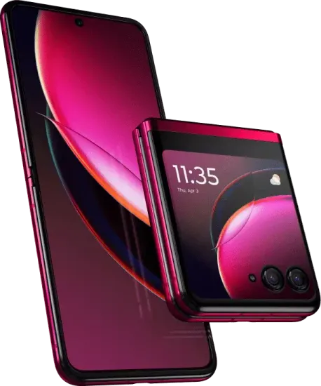 Смартфон Motorola Razr 40 Ultra 8/256 ГБ, Dual: nano SIM + eSIM, viva magenta