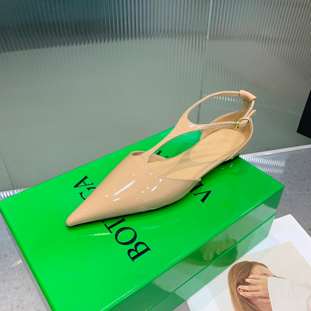 Bottega Veneta Rocket T-Bar Ballerina Flat