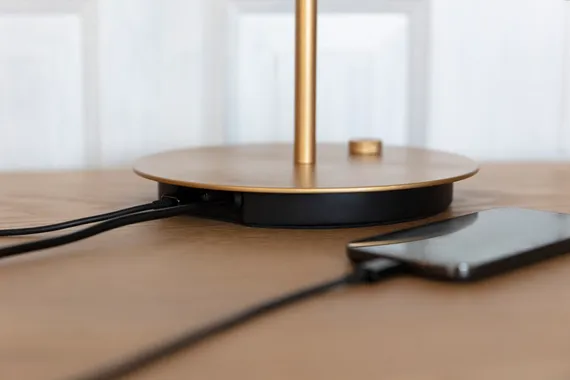 Настольный светильник Umage Asteria Table Ø31х41,5 см, антрацит