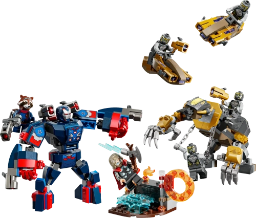 Конструктор LEGO Marvel 76322 Мстители: Эндшпиль Тор против Читаури