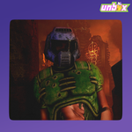 Коврик для мыши Райан Гослинг Doom Думгай