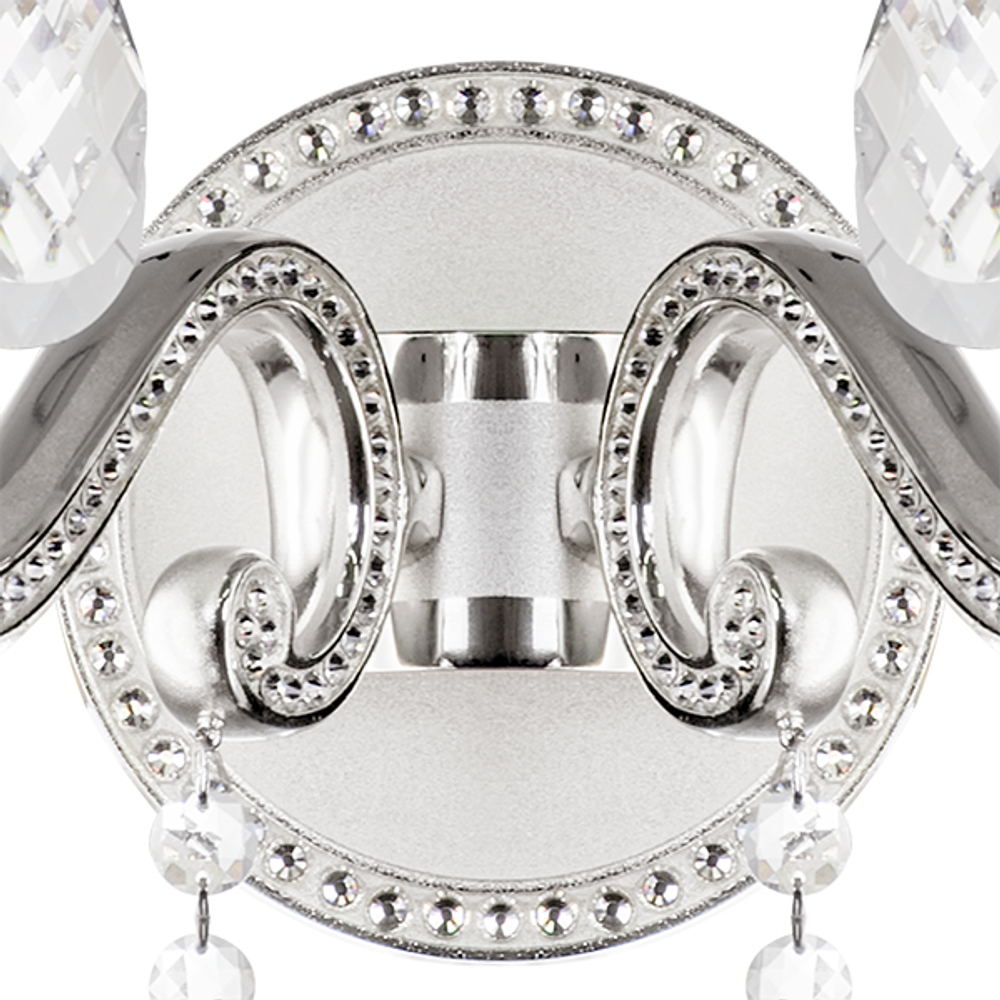 788624 Бра LUSSO 2х60W E14 ХРОМ