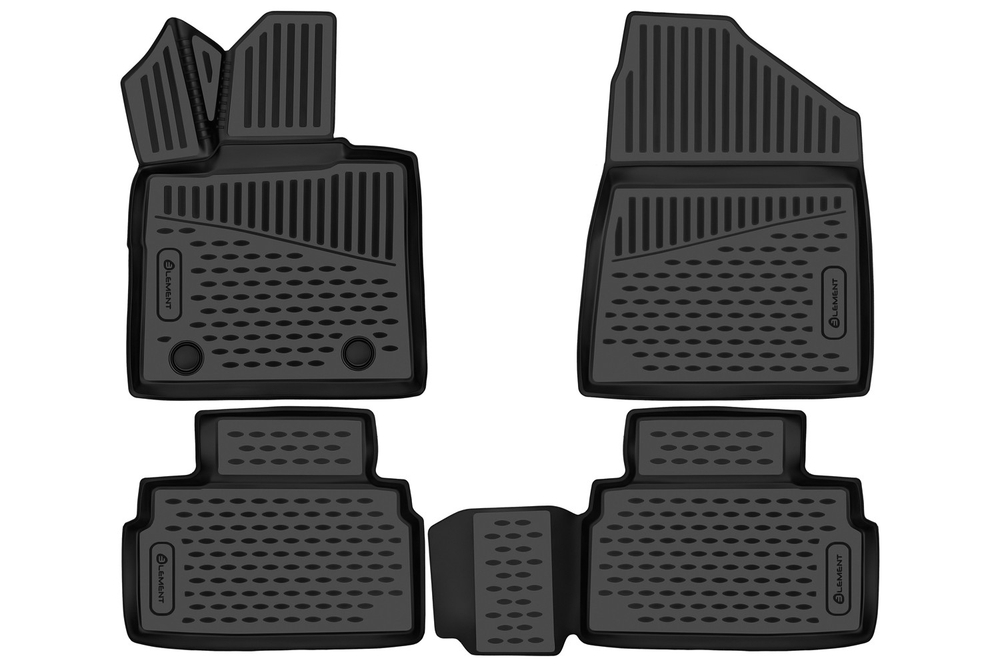 Коврики в салон для CHANGAN UNI-Т (I) 2022-, 4шт. (полиуретан) ELEMENT3DAN0466210K