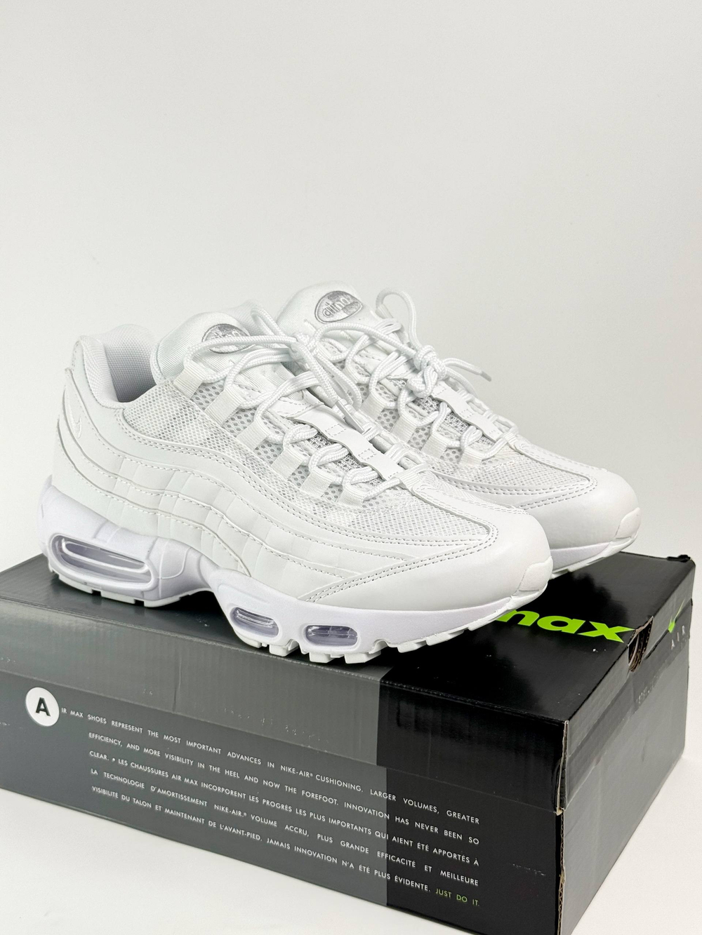 Кроссовки Nike Air Max 95 #B124 (бел.)