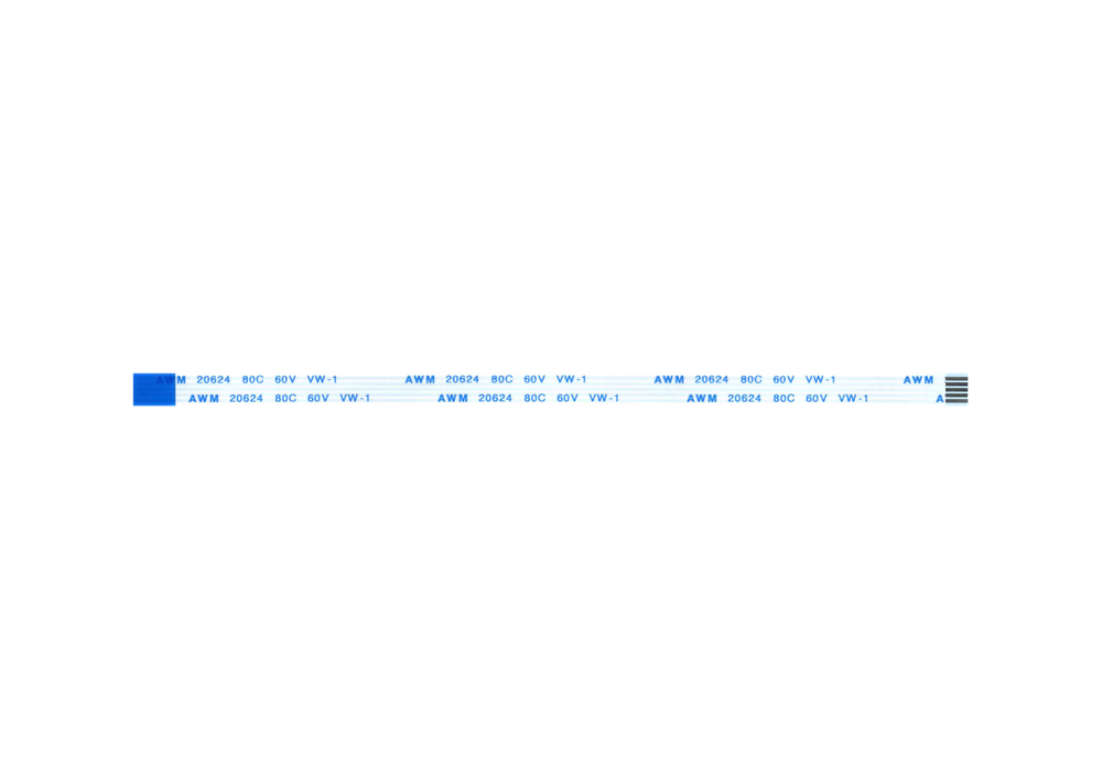 Шлейф 5 pin, 20 см, шаг 1 мм FFC, обратный Б