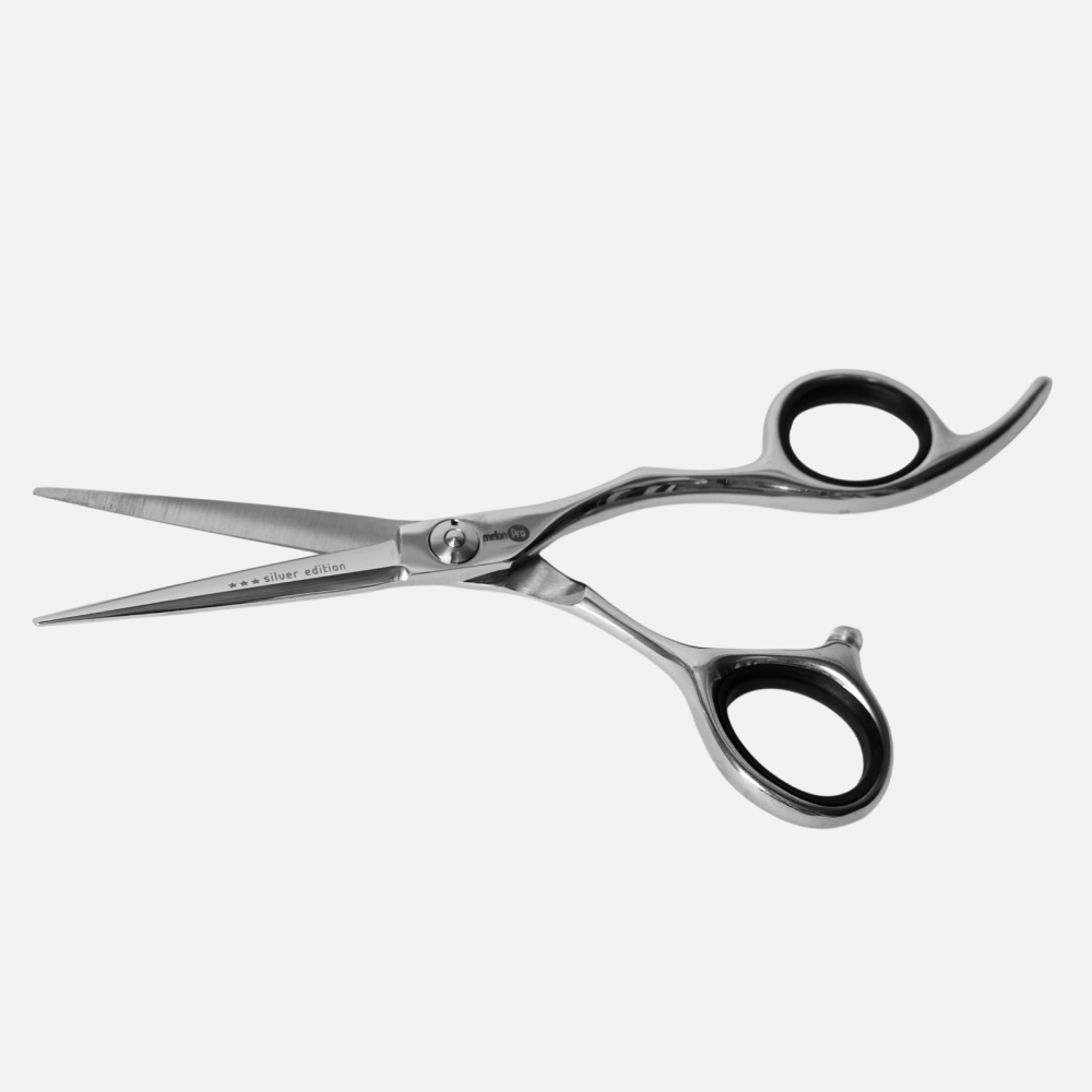 Прямые парикмахерские ножницы silver edition SE-02