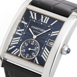 CARTIER TANK DE Automatic Mechanical Movement Men"s Watches Watch 44*34.3mm Blue Dial Stainless Steel Case