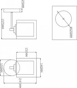 Бра Moderli Maximilian V2520-1W