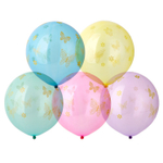 Шар латексный 45см Бабочки (Ассорти)