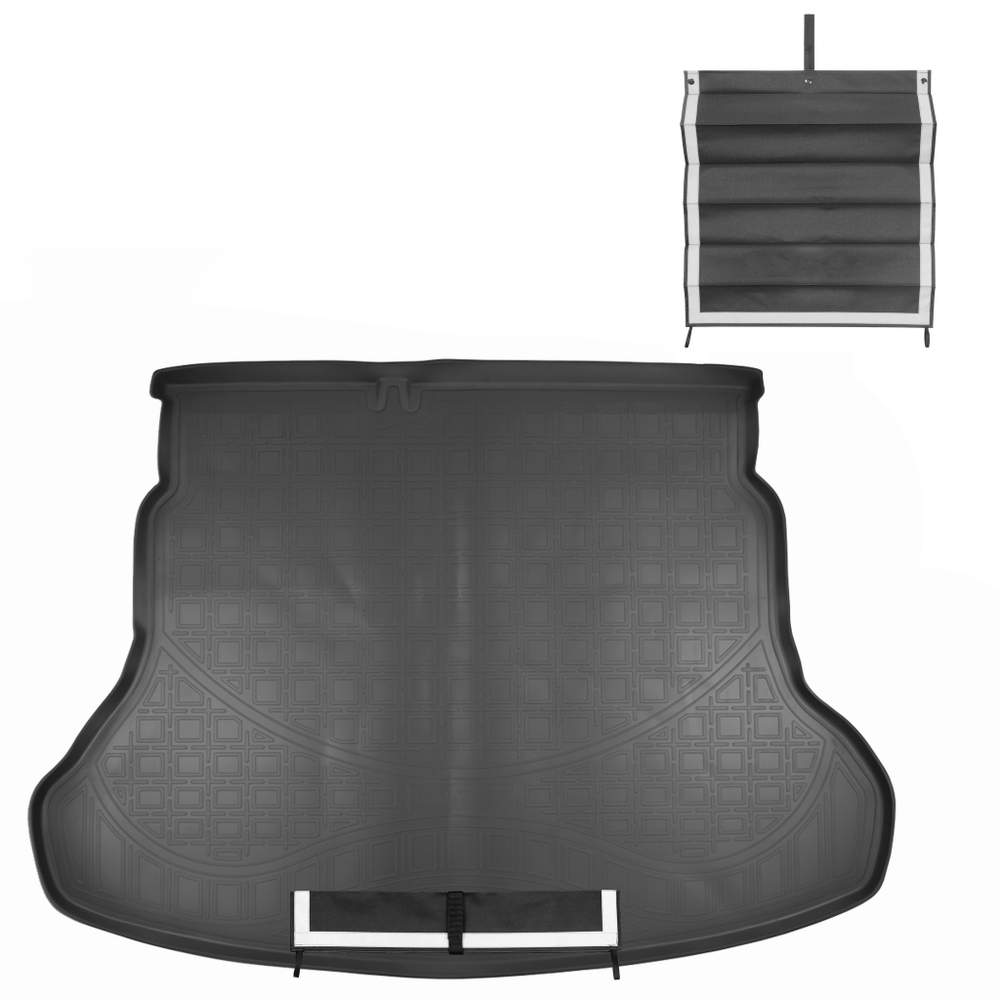 Коврик в багажник Norplast для Solaris HC (2022-) Черный, арт.NPA00-T31-380-2-AP