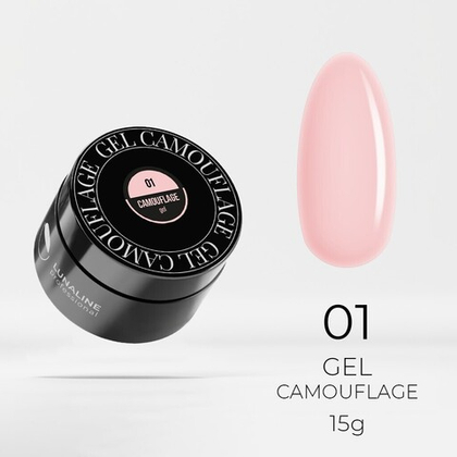 Гель LunaLine камуфлирующий 01 - кварц