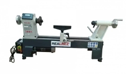 Токарный станок по дереву REALREZ R-1218VD, 550 Вт, 220 В