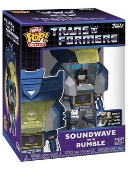 Фигурка Funko Bitty POP! Bitty Bot Transformers Soundwave with Rumble 83643