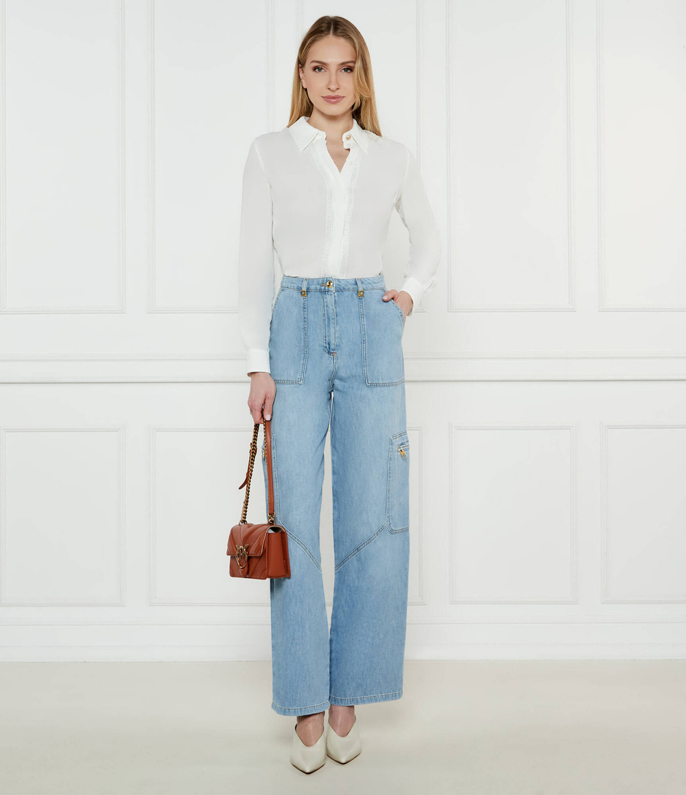 Джинсы Elisabetta Franchi - голубой(PJ84D51E2)