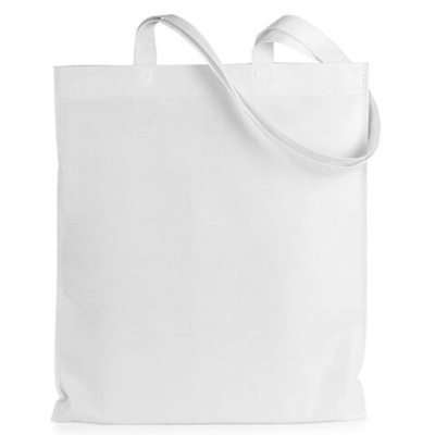 Шоппер белый (40x36 см, 100% полиэстер, 80г/м2)