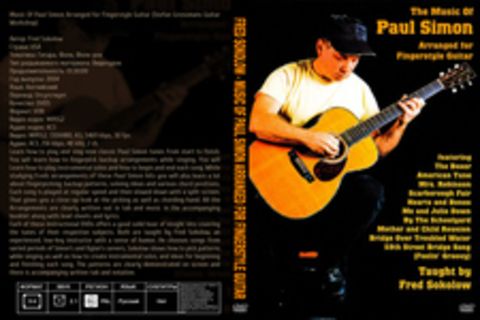 Fred Sokolow - Music Of Paul Simon Arranged for Fingerstyle Guitar