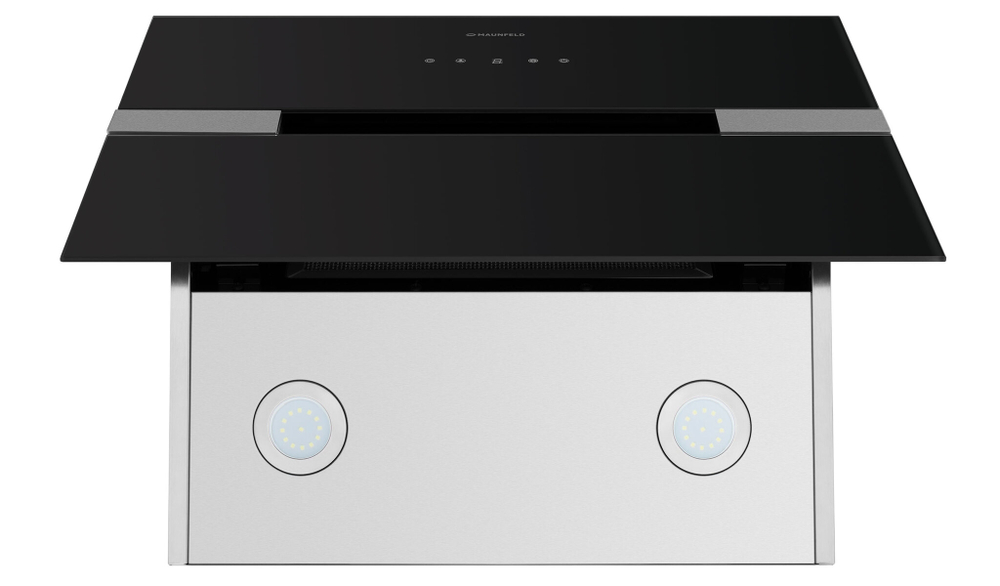 Кухонная вытяжка MAUNFELD Mersey 50 черный\вставка сатин фото 2