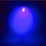 Воздушные шары 5 шт, 10»/25см Светящиеся, красный