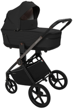 Коляска 4 в 1 Sweet Baby SBL Elegante Therma + автокресло Elegante Plus с базой i-Size ISOFIX DK780 Black