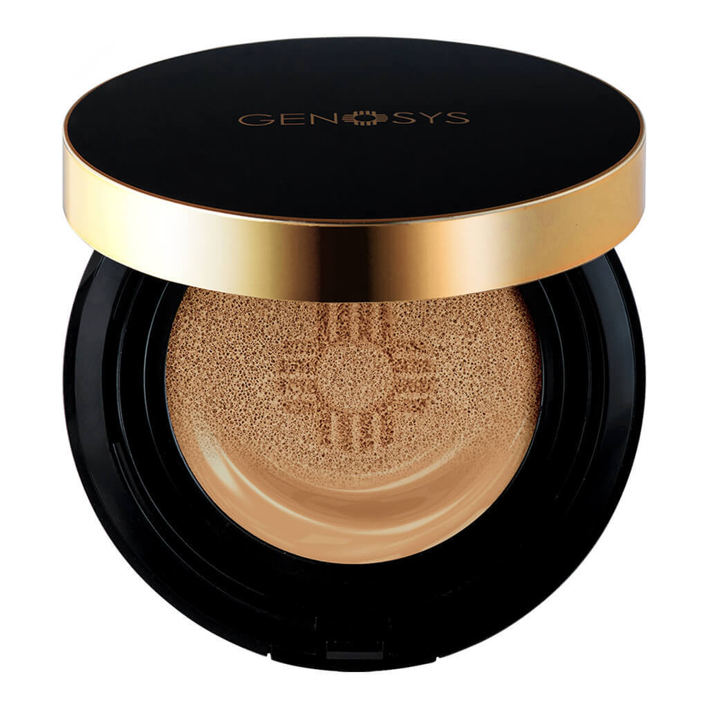 GENOSYS SKIN CARING BLEMISH BALM CUSHION|Ухаживающий BB-кушон с тонирующим эффектом тон 02 BEIGE