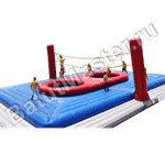 Площадка для игры в Боссабол 18*9*5 м, двухуровневый