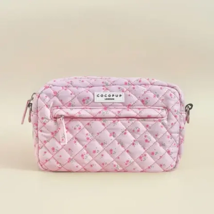 Сумка для выгула собак Стеганые цветы стандартная