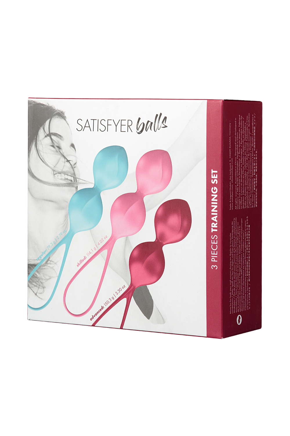 Набор вагинальных шариков Satisfyer Balls C03 Double 3 см