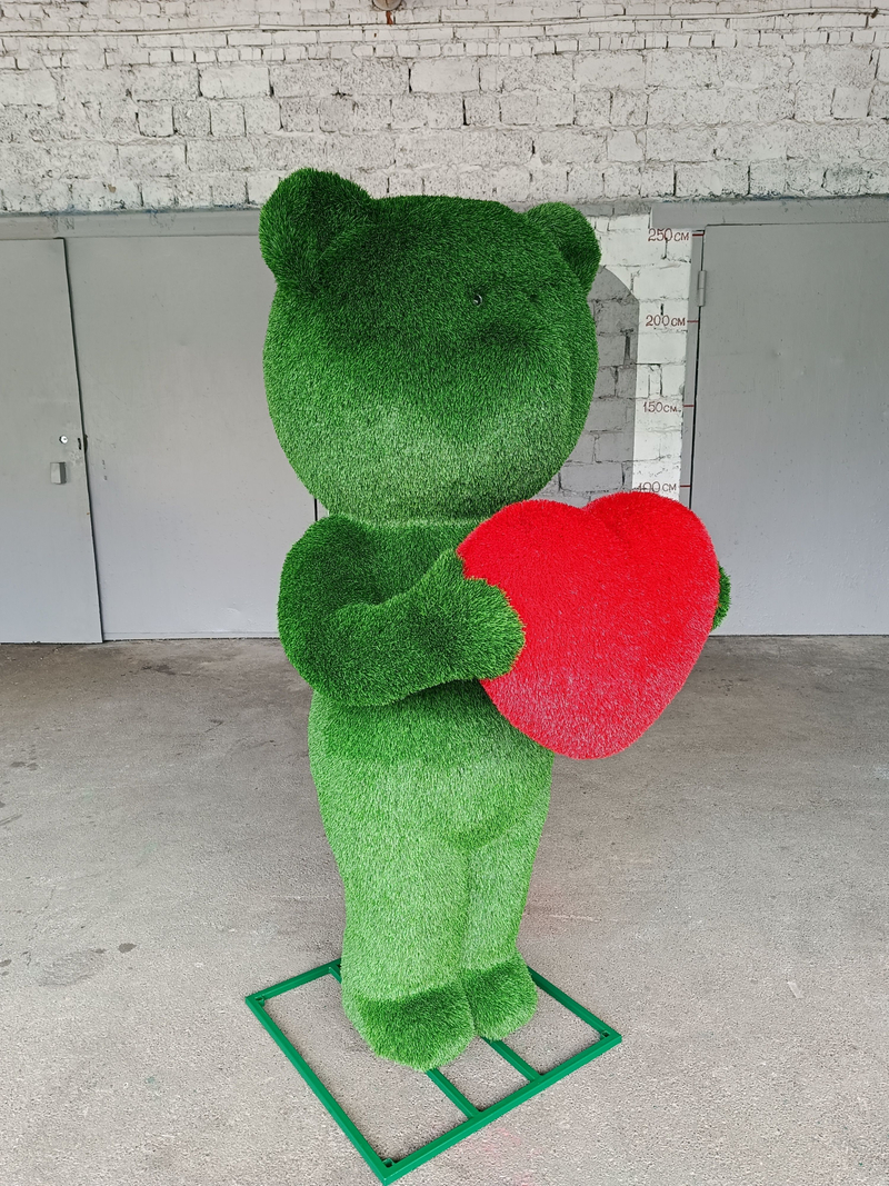 Мишка с сердцем