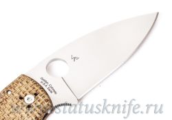 Нож Spyderco SHAMAN C229BMBNP Brown Micarta S90Vфотография - 6
