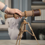 Монокулярный телескоп от ROKR - Деревянный конструктор, сборная модель, 3D пазл