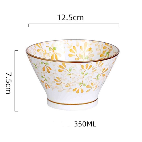 Пиала с оранжевыми лепестками