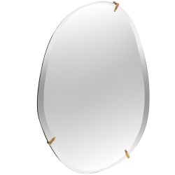 Зеркало настенное Лаундж 54см х 65 см Айвори