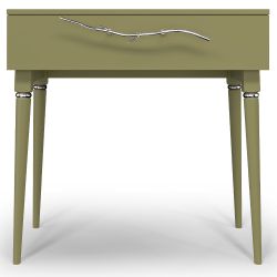 Консоль Арт Колор matte Классик Сильвер Зеленая олива матовая