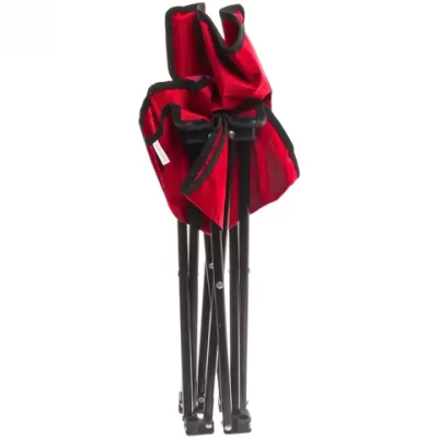 Стул складной в чехле до 100кг 44*44*69 см красный