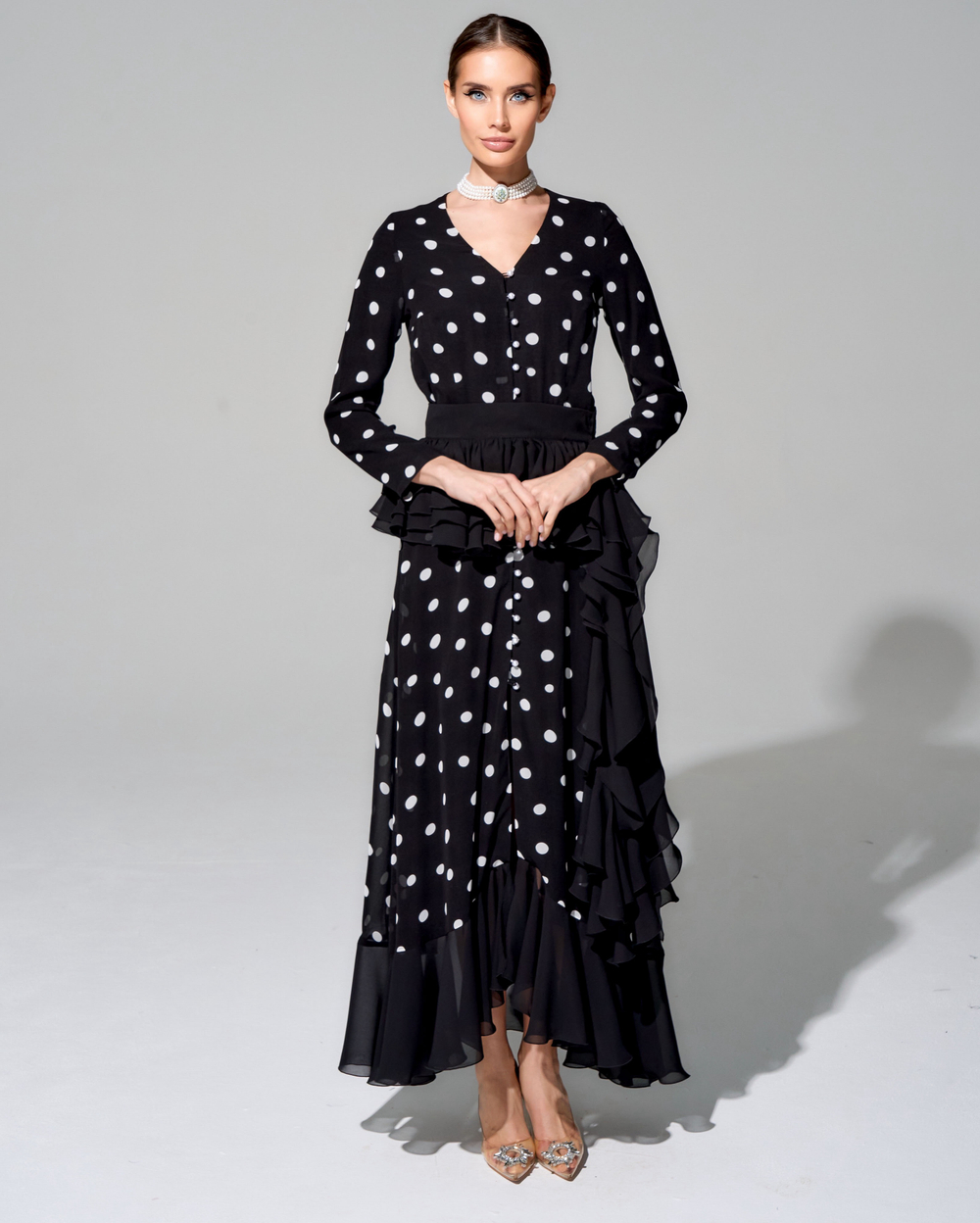 Баска из премиального шифона