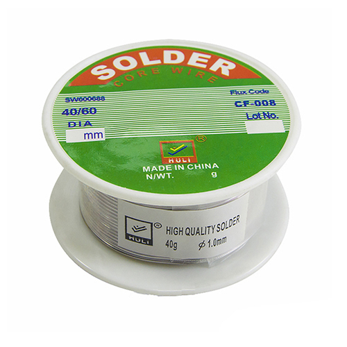 Припой в катушке Олово для пайки 30 гр 1 мм с канифолью