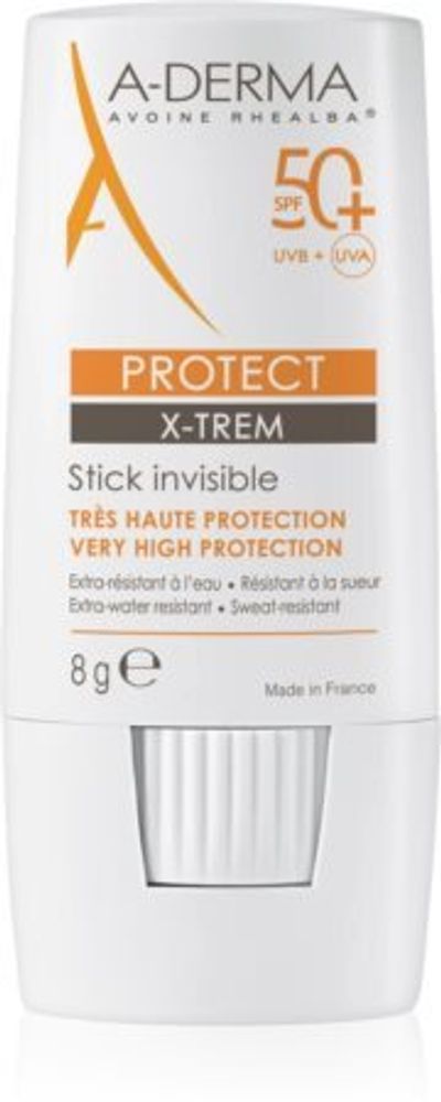 A-Derma палочка для чувствительных мест SPF 50+ Protect X-Trem