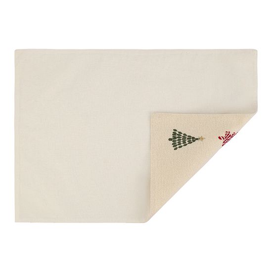 Салфетка под приборы frozen pines из коллекции new year essential, 33х48 см