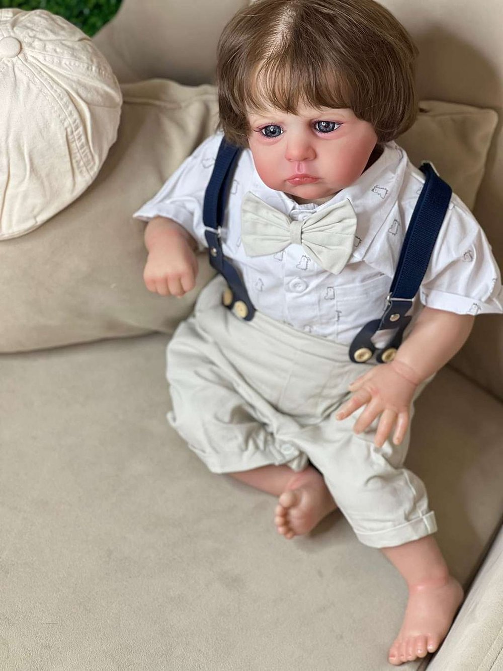 Кукла Реборн мягконабивная 60см в пакете (FA-352)