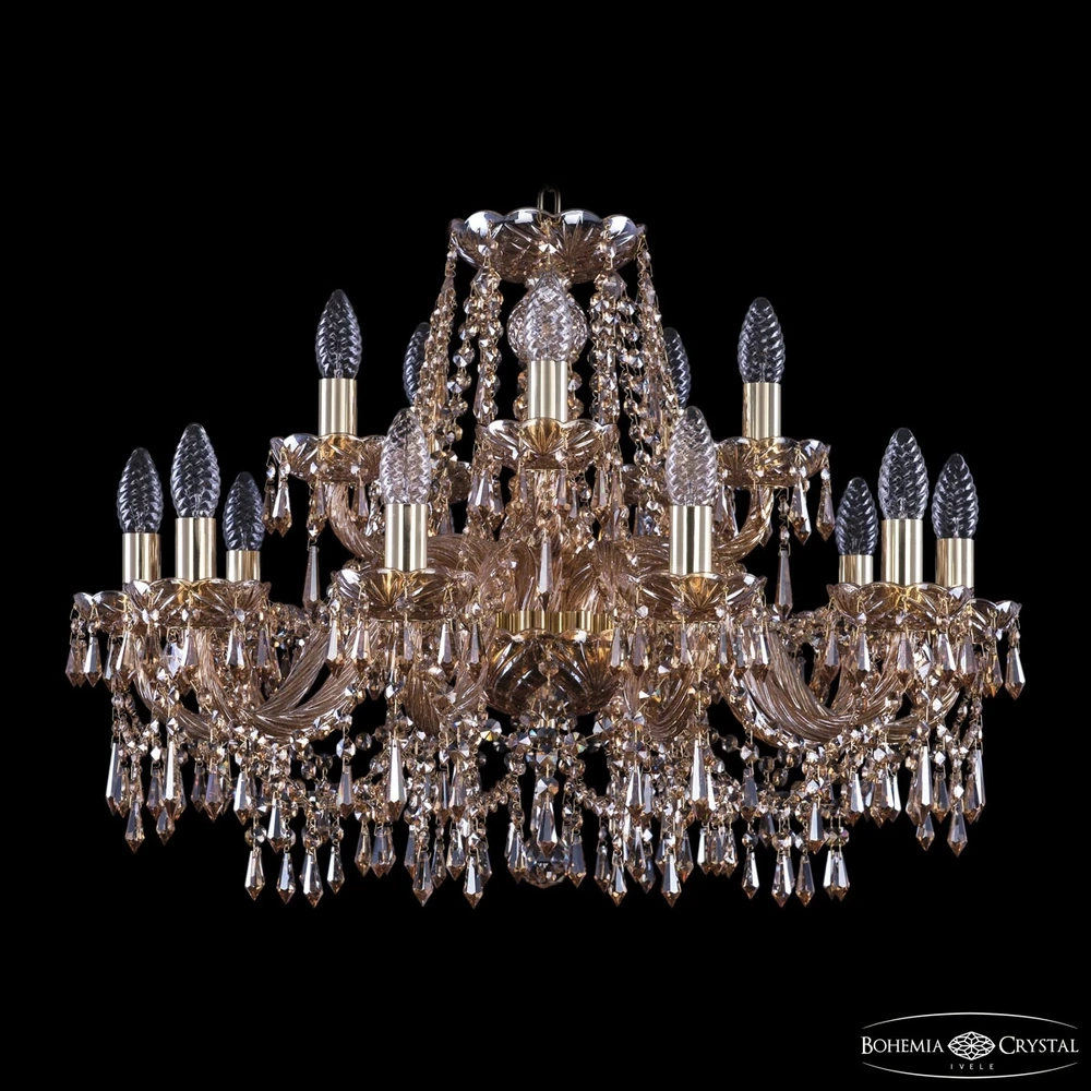 Подвесная люстра Bohemia Ivele 1403/10+5/240 G M721