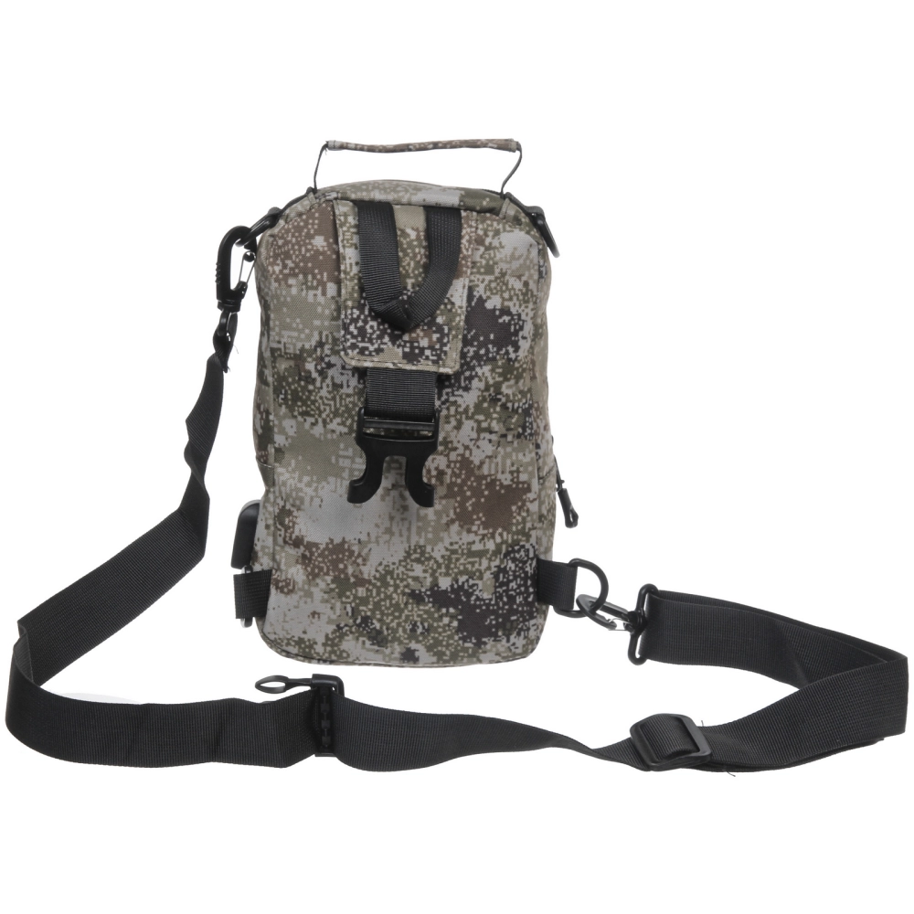 Сумка мужская через плечо «Viking», 4 кармана, цвет хаки-серый, 27*16*6,5см