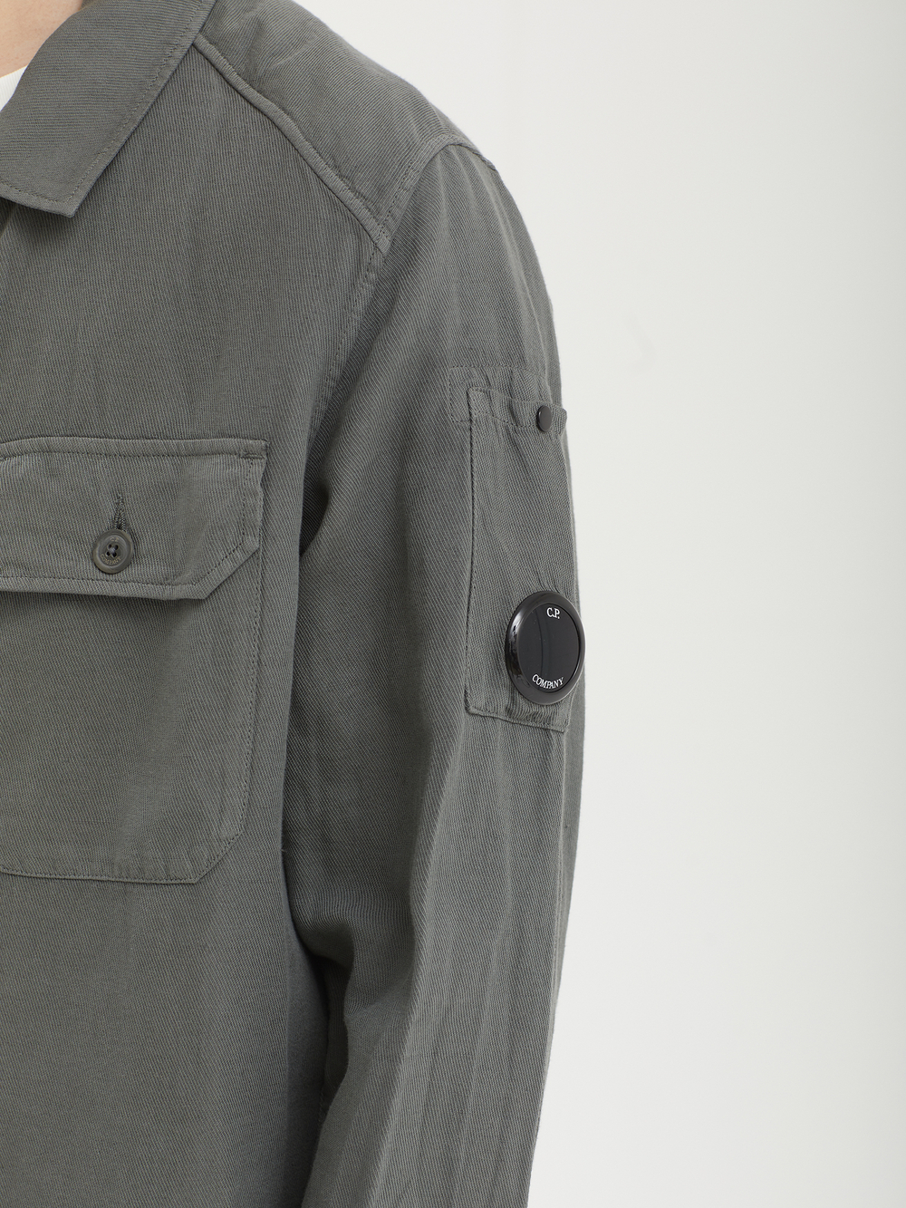 Мужская Рубашка In Broken Twill